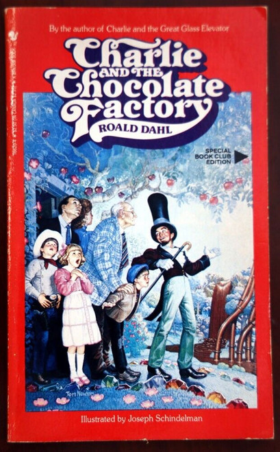 Charlie and the Chocolate Factory by Roald Dahl 1984 Book Club Edition Paperback