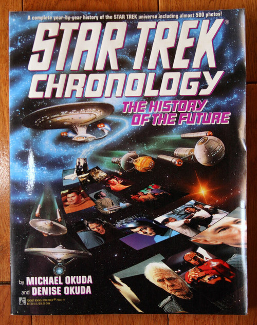 STAR TREK CHRONOLOGY The History of the Future 1993 Michael & Denise Okuda