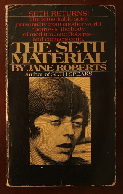 The Seth Material by Jane Roberts 1980 Vintage Paperback Bantam Books ESP Occult