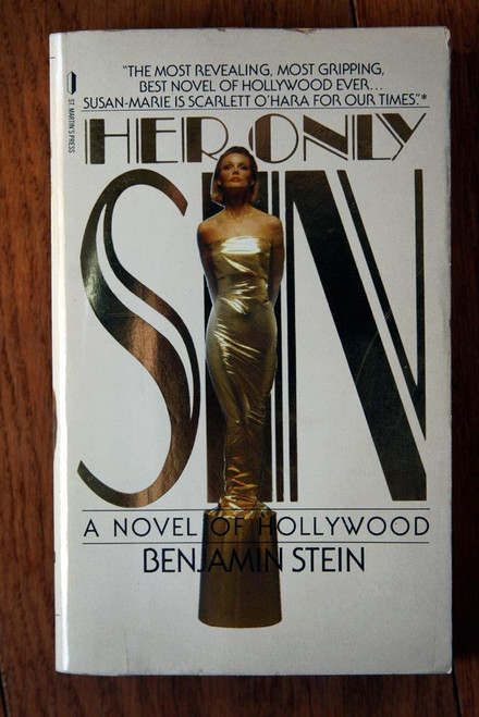 HER ONLY SIN by Benjamin Stein 1987 Vintage Paperback Susan-Marie Warmack