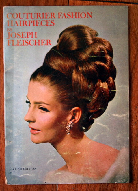 Couturier Fashion Hairpieces by Joseph Fleischer New York NY 1966 Wigs BOOK