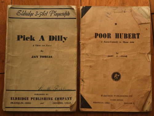 PICK A DILLY A Three Act Farce by Jay Tobias 1958 Eldridge Publishing Playscript