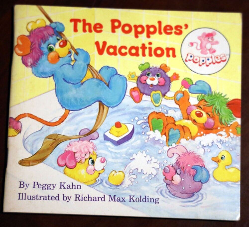 The Popples' Vacation by Peggy Kahn & Richard Max Kolding 1987 Vintage TV Show