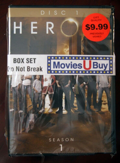 HEROES Season One Discs 1-7 Good Pre-Owned Set Television Series