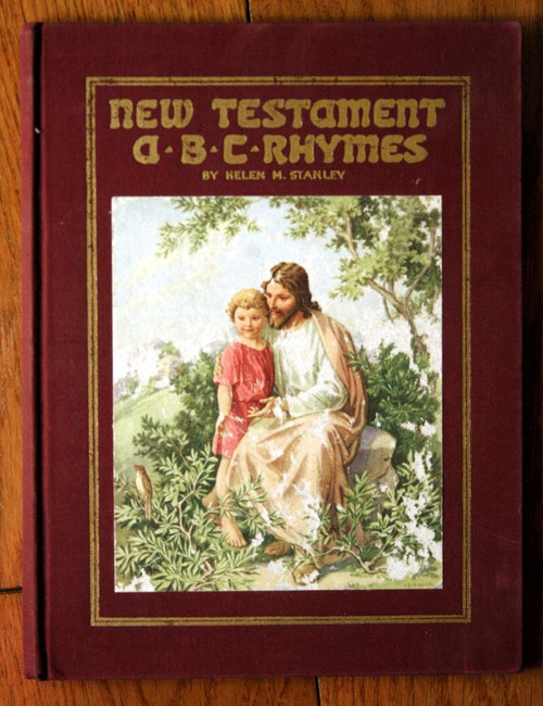 New Testament ABC Rhymes by Helen M. Stanley 1930 David C. Cook VINTAGE BOOK