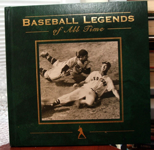 Baseball Legends of All Time 1998  Illustrated Hardcover Book