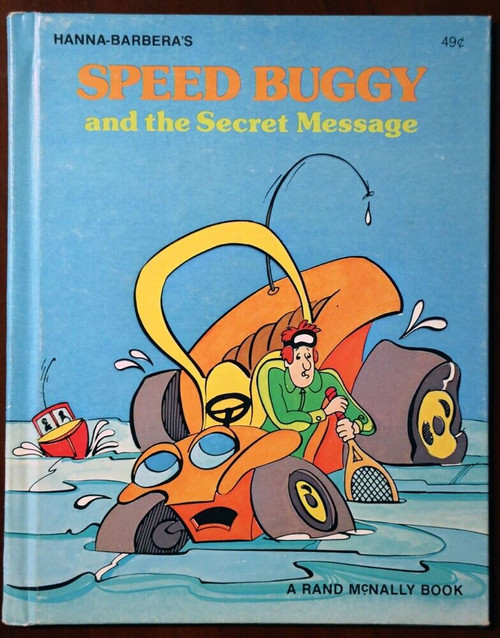Hanna-Barbera's SPEEDY BUGGY & the Secret Messages 1976 TV Vintage Rand McNally