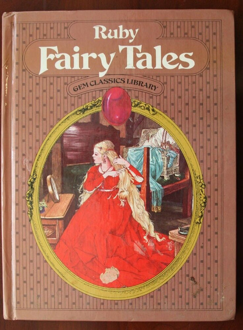 Ruby Fairy Tales by Jane Carruth 1983 Rand McNally Gem Classics Library Vintage