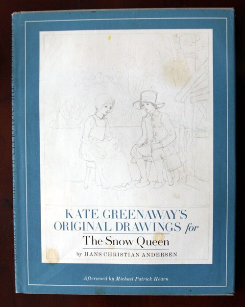 KATE GREENAWAY Original Drawings for The Snow Queen HANS CHRSITIAN ANDERSEN 1981