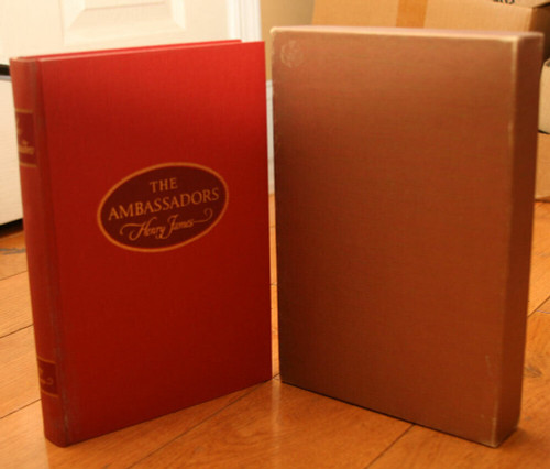 THE AMBASSADORS by Henry James 1963 Heritage Press Slipcase + SANDGLASS Vintage