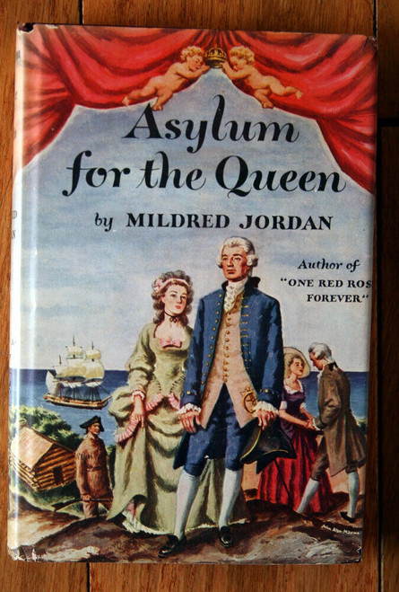 Asylum for the Queen by Mildred Jordan 1948 BCE HC/DJ Alfred A. Knopf Vintage