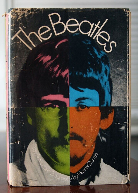 THE BEATLES The Authorized Biography by Hunter Davies 1968 HC/DJ Illustrated