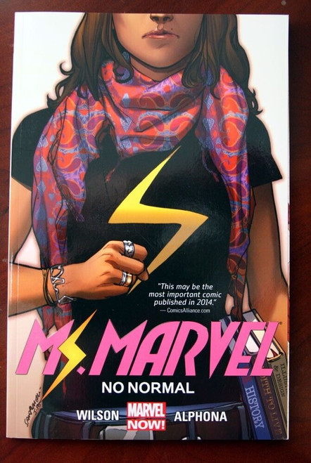 MS. MARVEL No Normal Vol. 1 (2015) MARVEL Comic Book Graphic Novel