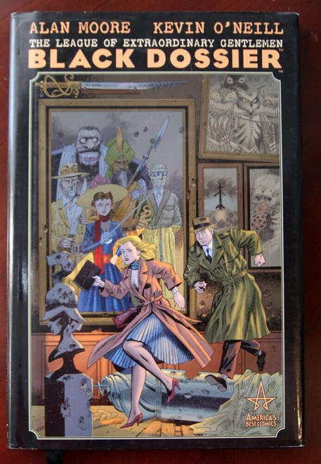 BLACK DOSSIER League of Extraordinary Gentlemen 2008 Moore/O'Neill Comic Book HC