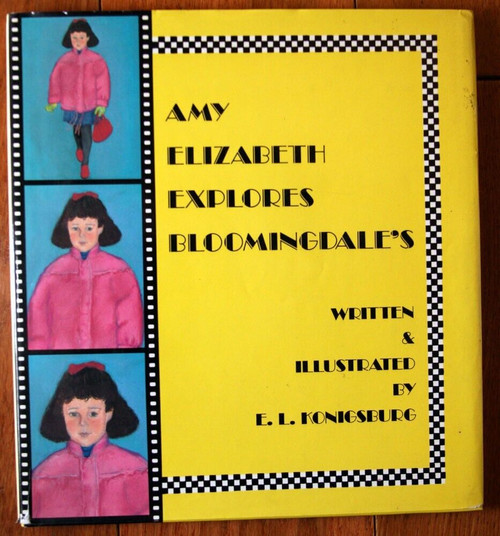 AMY ELIZABETH EXPLORES BLOOMINGDALE'S by E.L. Konigsburg 1992 1st Edition NY
