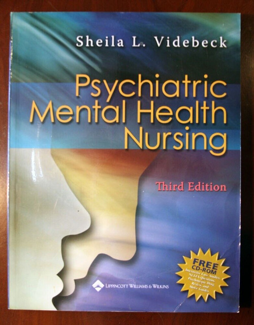 Psychiatric Mental Health Nursing by Sheila L Videbeck 2006 Third Edition CD-ROM