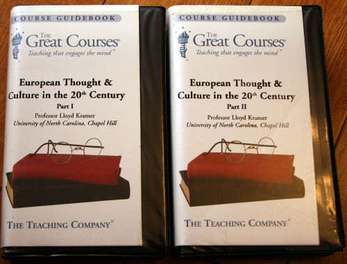 European Thought & Culture in 20th Century - Great Courses Parts 1 & 2 CASSETTES