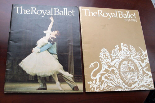 ROYAL BALLET Souvenir Programs 1976-77 Kennedy Center & 1931-1981 Covent Garden