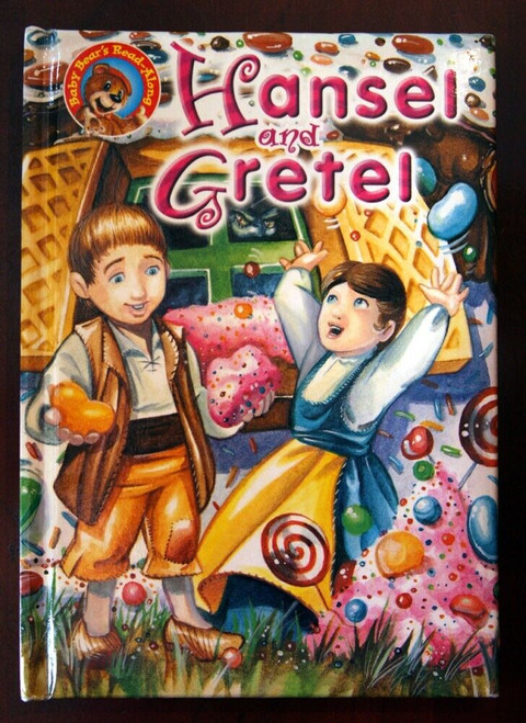 Hansel and Gretel (1999) Baby Bear's Read-Along HC Book - STORYTIME BEAR GC Toys