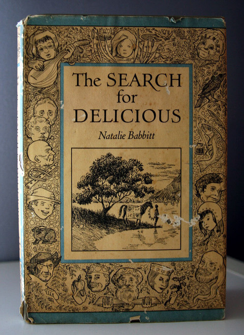 The Search for Delicious by Natalie Babbitt 1969 HC/DJ Book Club Edition BCE