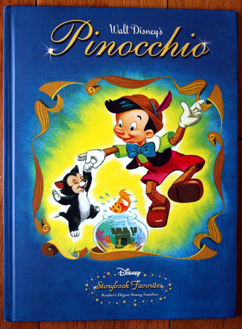 Walt Disney's PINOCCHIO (2004) Storytime Favorites Hardcover Reader's Digest 