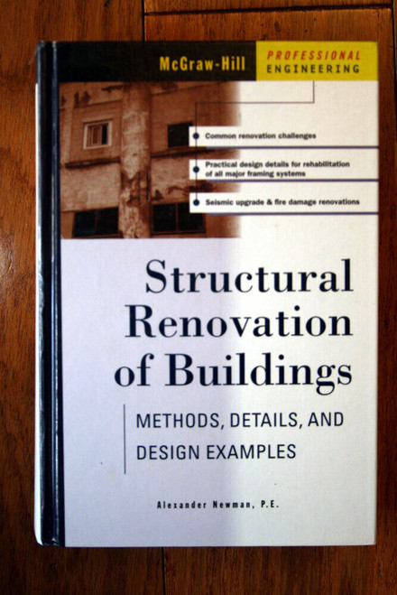 Structural Renovation of Buildings by Alexander Newman 2001 Engineering