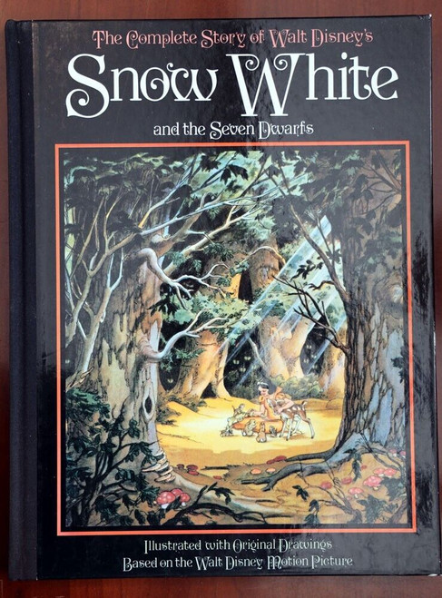 SNOW WHITE AND THE SEVEN DWARFS 1937/1987 WALT DISNEY Facsimile Book of Original