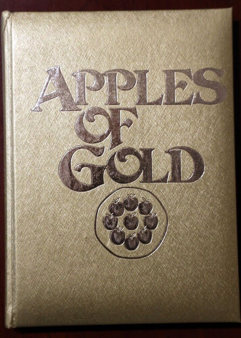 Apples of Gold - Jo Petty 1962 C.R. Gibson Company Vintage Poetry Book Hardcover