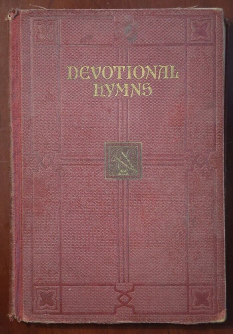DEVOTIONAL HYMNS 1935 Hope Publishing Company Vintage Hymnal Round & Shaped Note