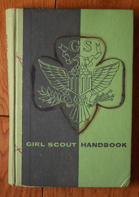 Girl Scout Handbook 1955 Hardcover Manual GS of America Vintage Book