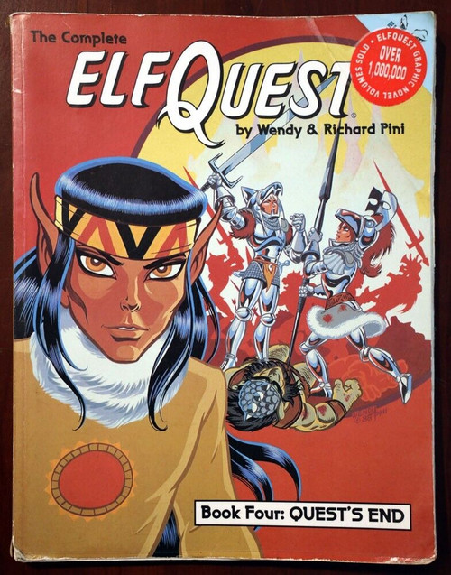 Complete ELFQUEST Book 4 Quest's End by Wendy/Richard Pini 1989 GRAPHIC NOVEL
