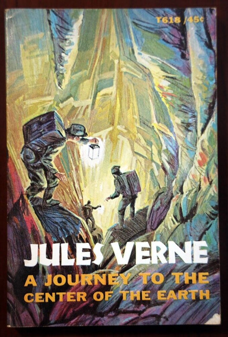 A Journey to the Center of the Earth by Jules Verne 1972 Vintage Scholastic PB