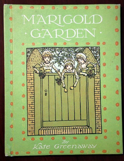 MARIGOLD GARDEN Pictures & Rhymes by Kate Greenaway VINTAGE Frederick Warne & Co