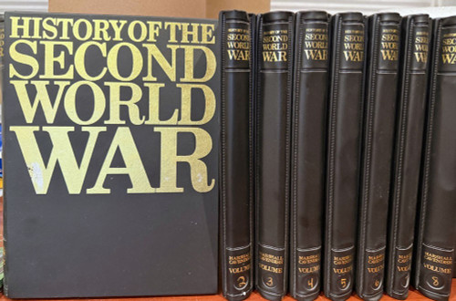 History of the Second World War 8 Volume Binder Set Marshall Cavendish WWII 128