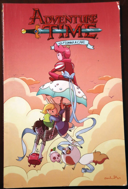Adventure Time with FIONNA & CAKE Graphic Novel 2013 KABOOM! TPB Natasha Allegri