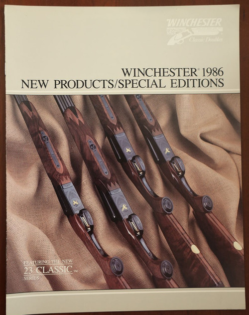 Winchester 1986 New Products/Special Editions Brochure 23 Classic Doubles Rifles