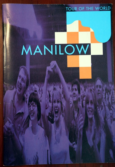 MANILOW Tour of the World 1997 Souvenir Concert Program MUSIC Barry Manilow