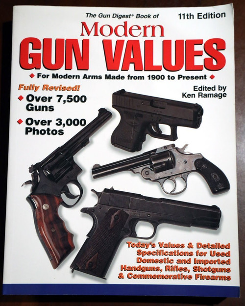Gun Digest Book of Modern GUN VALUES 11th Edition (2001) Handguns Rifles Shotgun