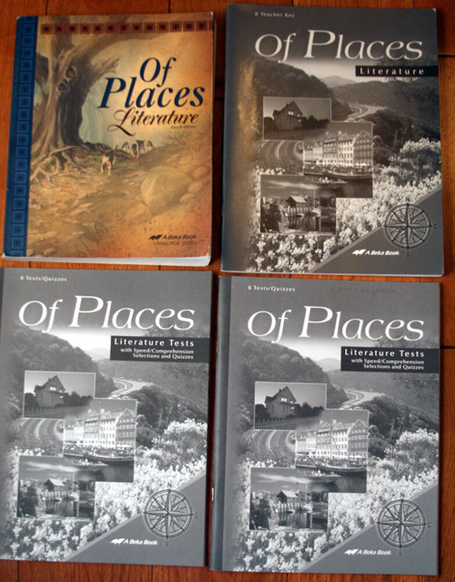 OF PLACES LITERATURE A Beka Book Grade 8 Textbook Tests/Quiz Teacher Key 4th Ed.