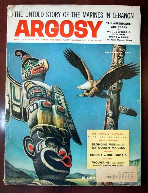 The Untold Story of the Marines in Lebanon ARGOSY November 1958 Vintage Magazine