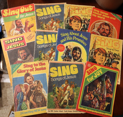 Lot of 13 Christian Songbooks SING Songs of Praise/Jesus/for Joy 1970s-80s MUSIC