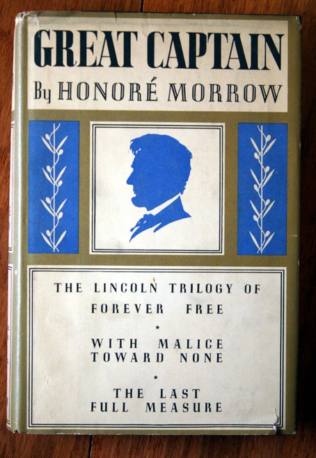 GREAT CAPTAIN by Honore Morrow 1930 HC/DJ