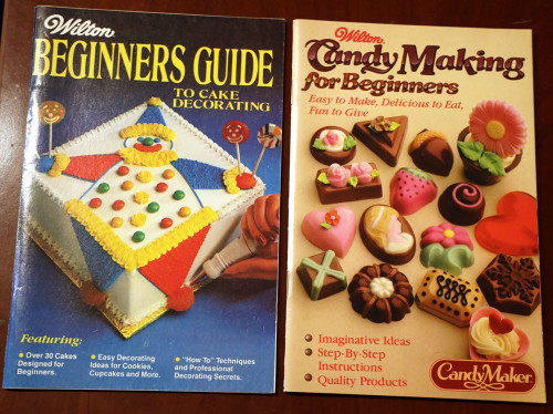 WILTON Candy Making for Beginners + Cake Decorating Guide 1981/1982 Vintage