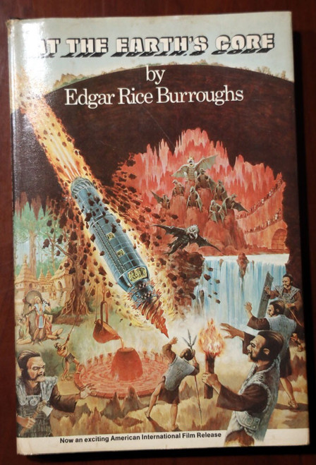 At the Earth's Core by Edgar Rice Burroughs HC/DJ c. 1914 Movie/Film Tie-In Art
