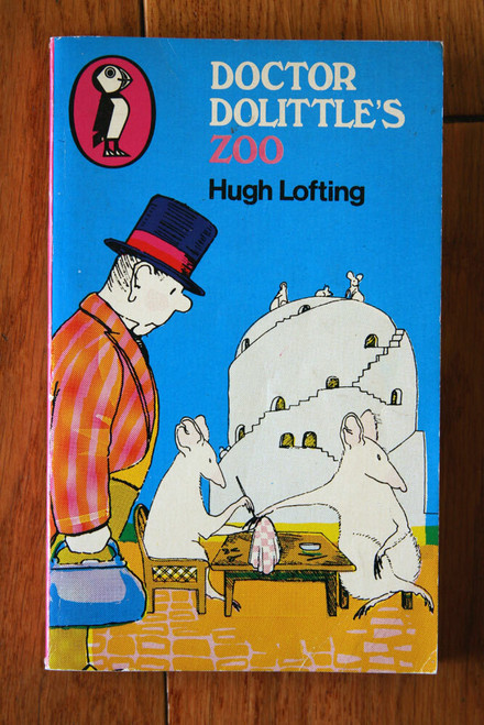 Doctor Dolittle's Zoo by Hugh Lofting 1981 Penguin Paperback A Puffin Book