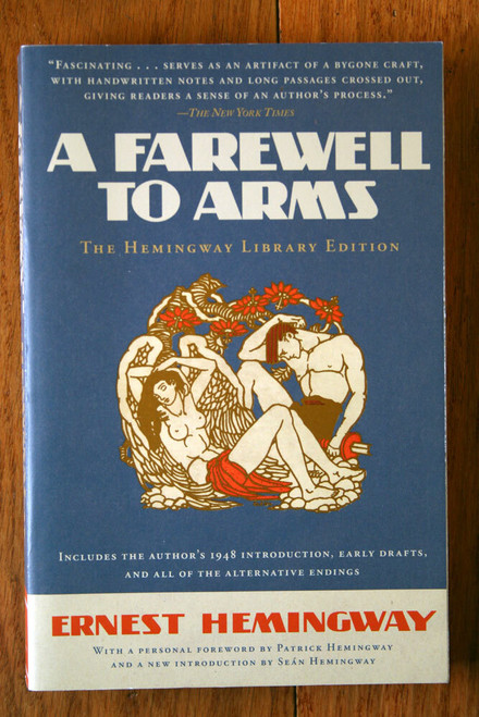 A Farewell to Arms by Ernest Hemingway 2014 Scribner Paperback Library Edition
