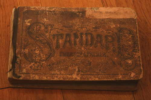 THE STANDARD Collection of Sacred and Secular Music EMERSON/PALMER 1872 Hymnal