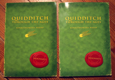 QUIDDITCH Through the Ages: Kennilworthy Whisp (2) HARRY POTTER Books 2001
