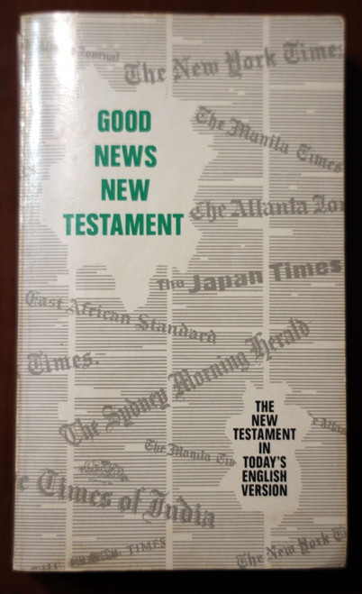 Good News New Testament in Today's English Version 1983 ABS Paperback 4th Ed.