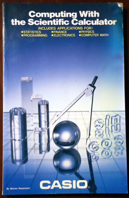 CASIO Computing with the Scientific Calculator c. 1986 Vintage Manual Paperback